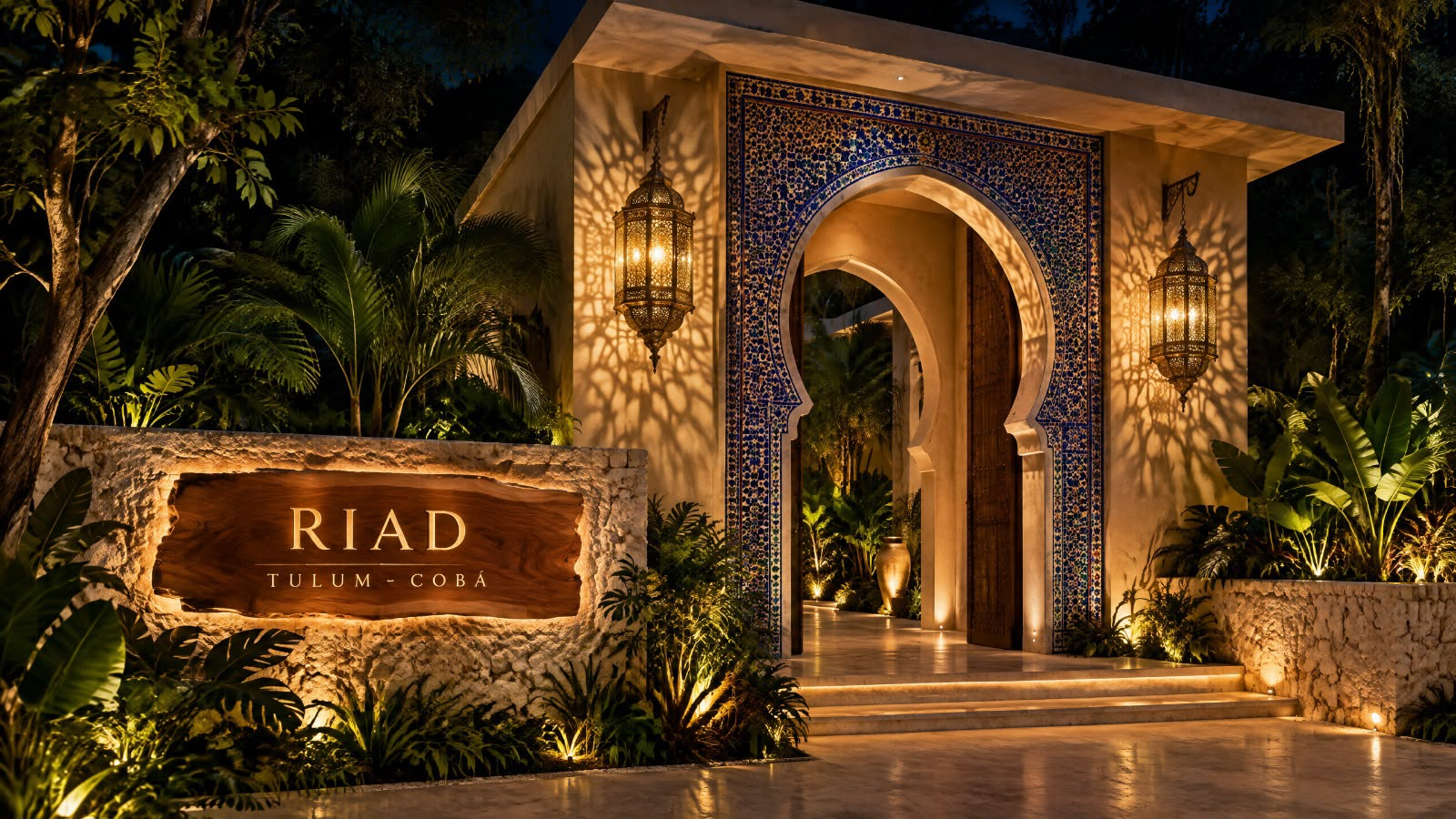 Fachada Riad Tulum - Cobá